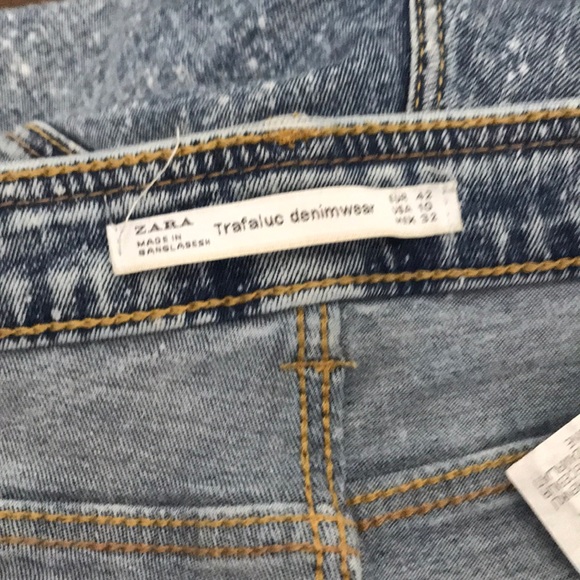 ZARA TRAFALUC high rise denim 9794/076/400 - Picture 6 of 6